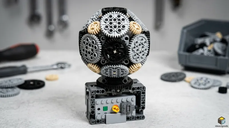 DIY Mechanical Gear Sphere Building Kit